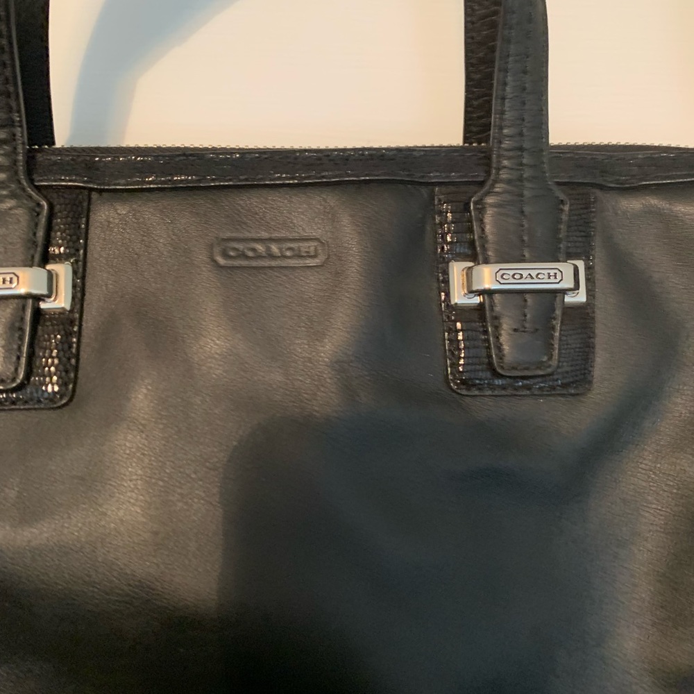 Black coach bag